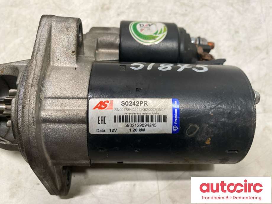 Starter til BMW 5-Serie 2003-2010 (E60/E61) (E60/E61) (..|12412354701|12417610343|)