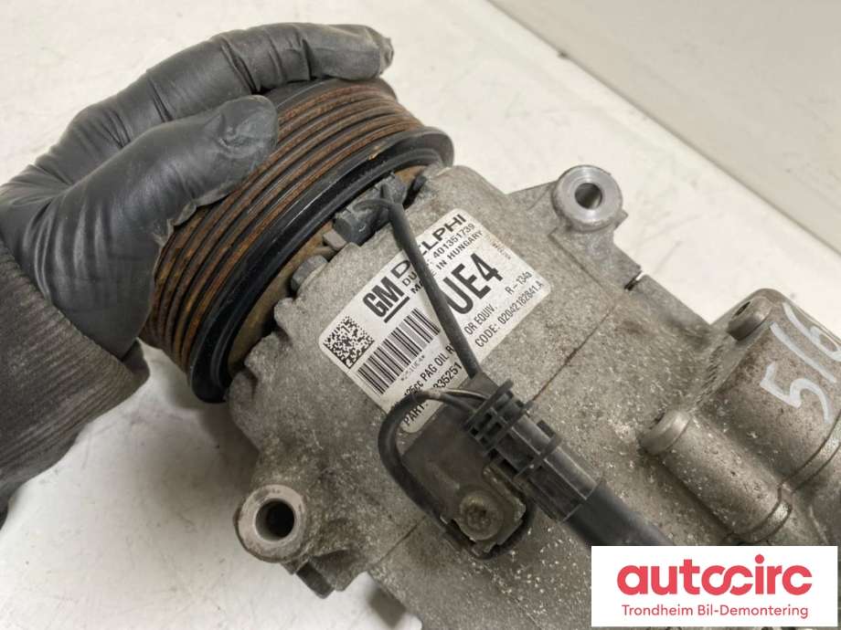 Aircondition kompressor til Opel Astra J 2010-2015  (DELPHI|13335251|13396664|39164665| 13346492)