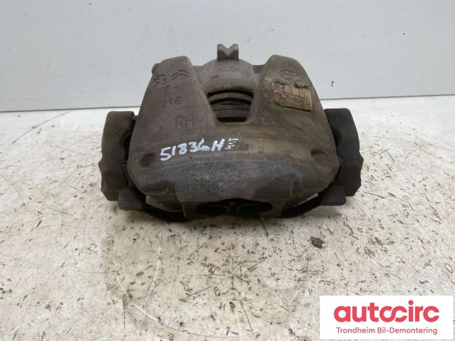 Bremsecaliper høyre foran til Citroën Spacetourer 2017-->>  (..|1613260180|1651761480|)