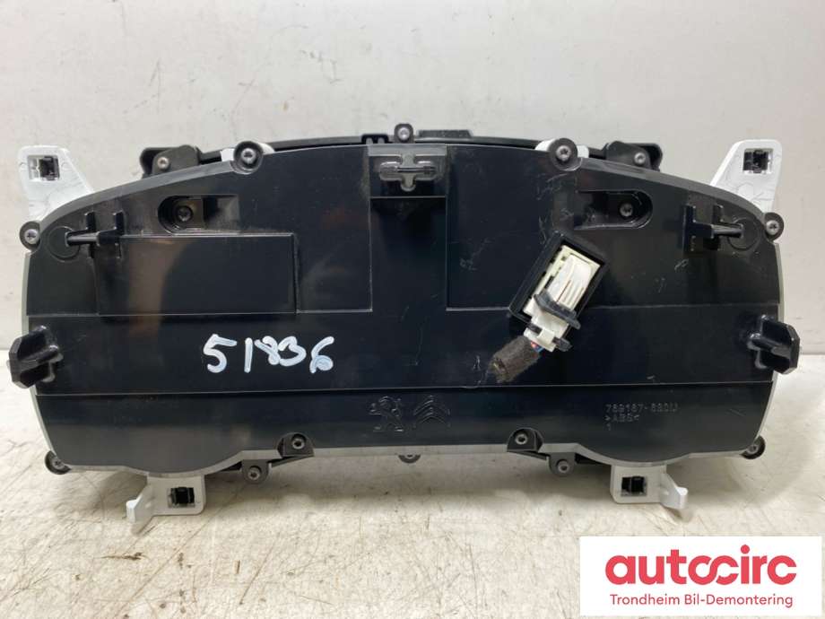Instrumentpanel til Citroën Spacetourer 2017-->>  (9830429280|9842116080|)