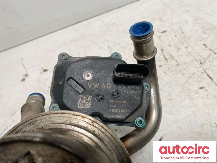 EGR-kjøler til Škoda Superb 2015-->> (Type III) (CONTINENTAL|04L131501C|04L131512D|04L131501M| 04L131512BH| 04L131512BQ)