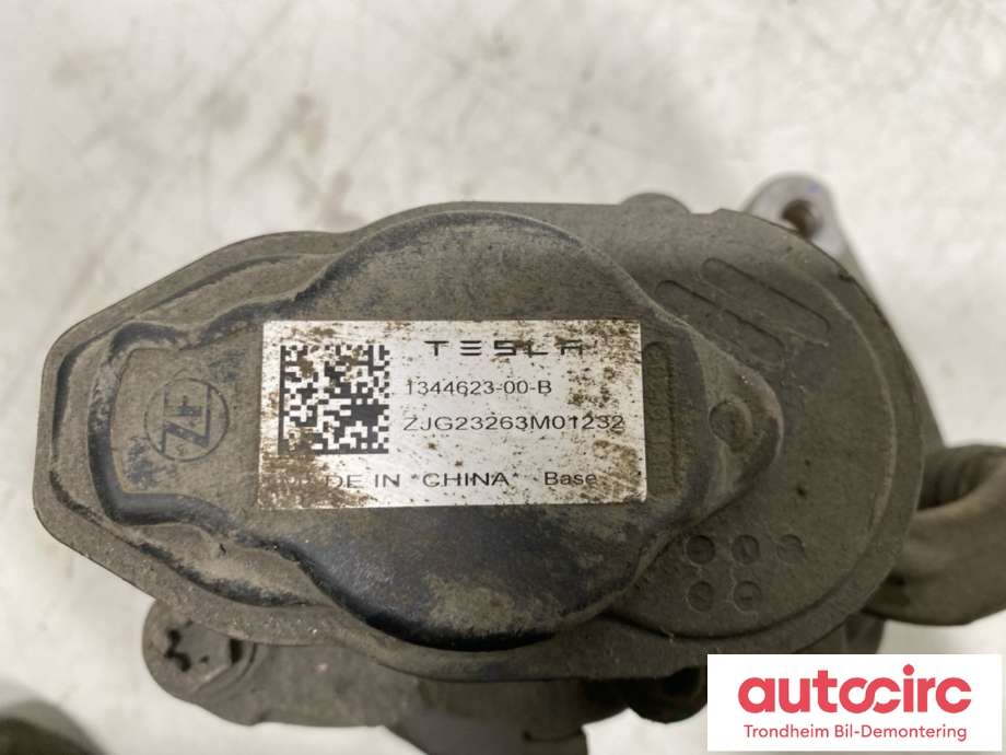 Bremsecaliper venstre bak, elektrisk til Tesla Model 3 2024-->> (Fase 2)  (1344623-00-B|8008291-00-A|)
