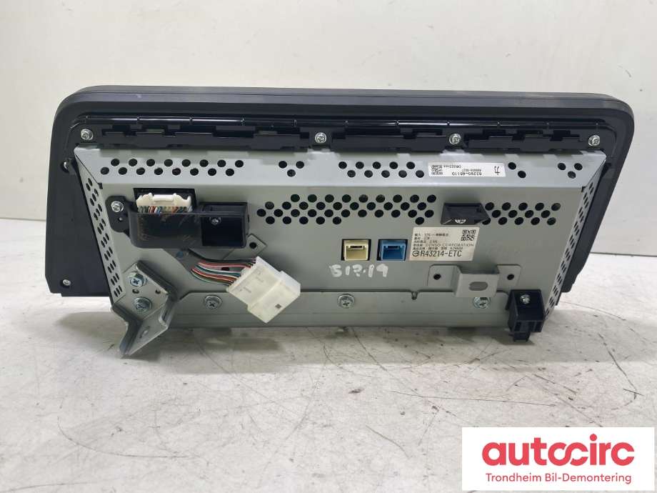 Multimedia display (MCU - Media Controller Unit) til Lexus RX 2016-->> (Type IV) (AL20) (AL20) (..|8329048110|8329048111|)