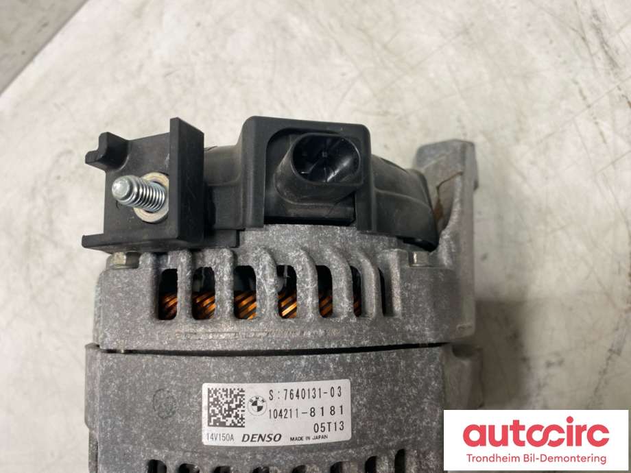 Dynamo til BMW X1 2015-2022 (F48) (F48) (DENSO|12317640132|12317646814|12317640875)