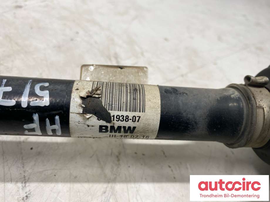Drivaksel høyre foran, bensin/automat til BMW X1 2015-2022 (F48) (F48) (31605A2E052|)