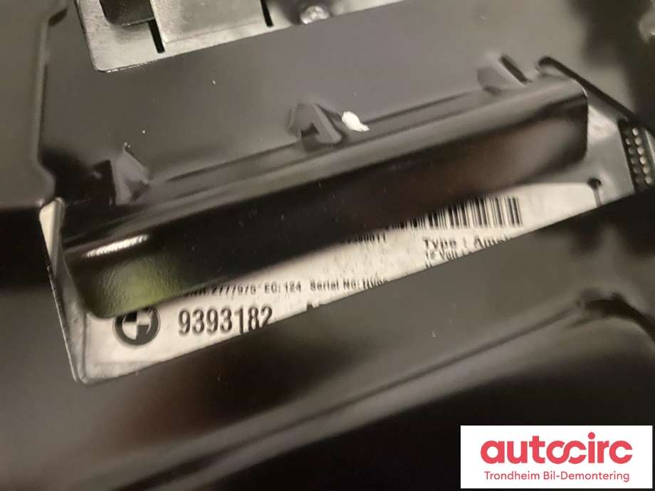 Bilstereo forsterker til BMW X5 2013-2018 (F15) (F15) (HARMAN/BECKER|65125A4E609|9393182|65 12 5 A4E 609)