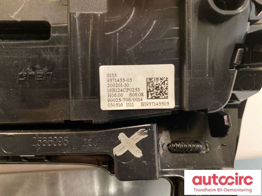 Bilstereo betjeningspanel til BMW X1 2015-2022 (F48) (F48) (65829866968|)