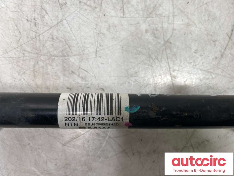 Drivaksel venstre bak, bensin/automat til BMW X1 2015-2022 (F48) (F48) (33207646867|)