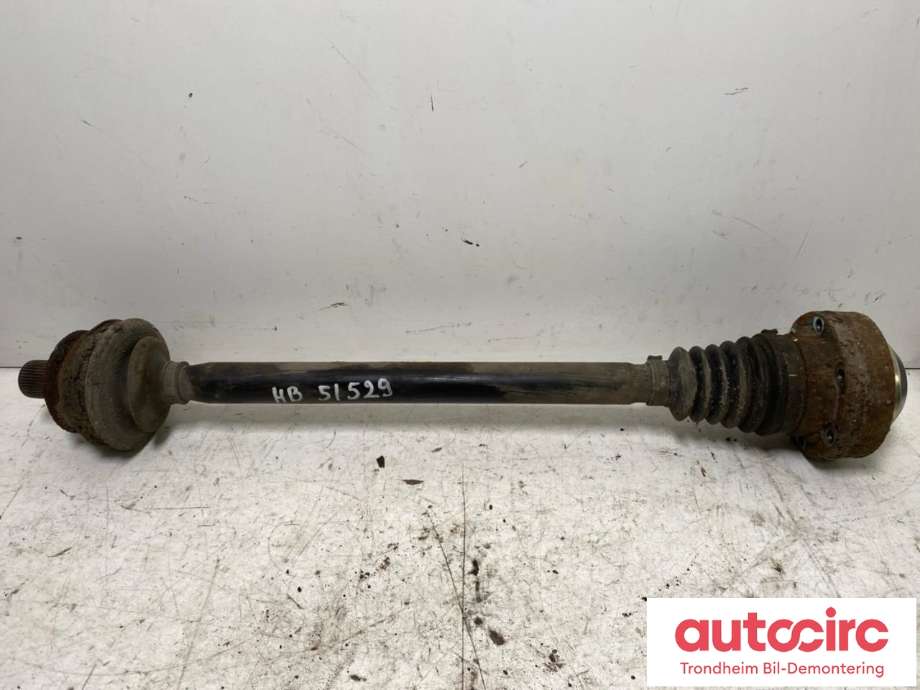 Drivaksel høyre bak, diesel/automat til Audi A6, Allroad, 2006-2008 (Type II, Fase 1) (C6) (C6) (LES INFO|4F0 501 203 B)