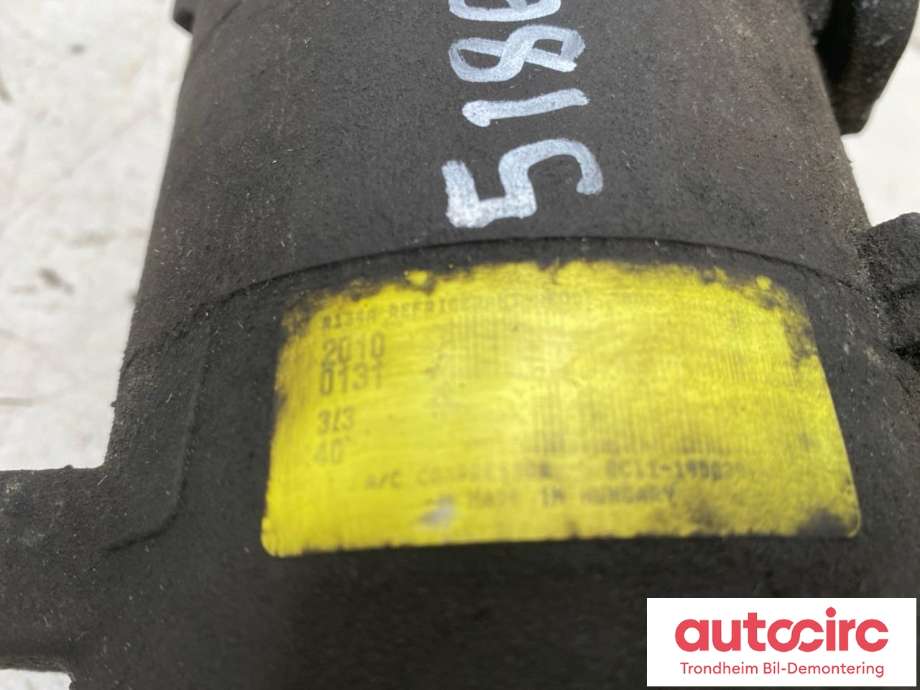 Aircondition kompressor til Peugeot Boxer 2007-2013 (Type III, Fase 1)  (..|6453SR|6453SS|)