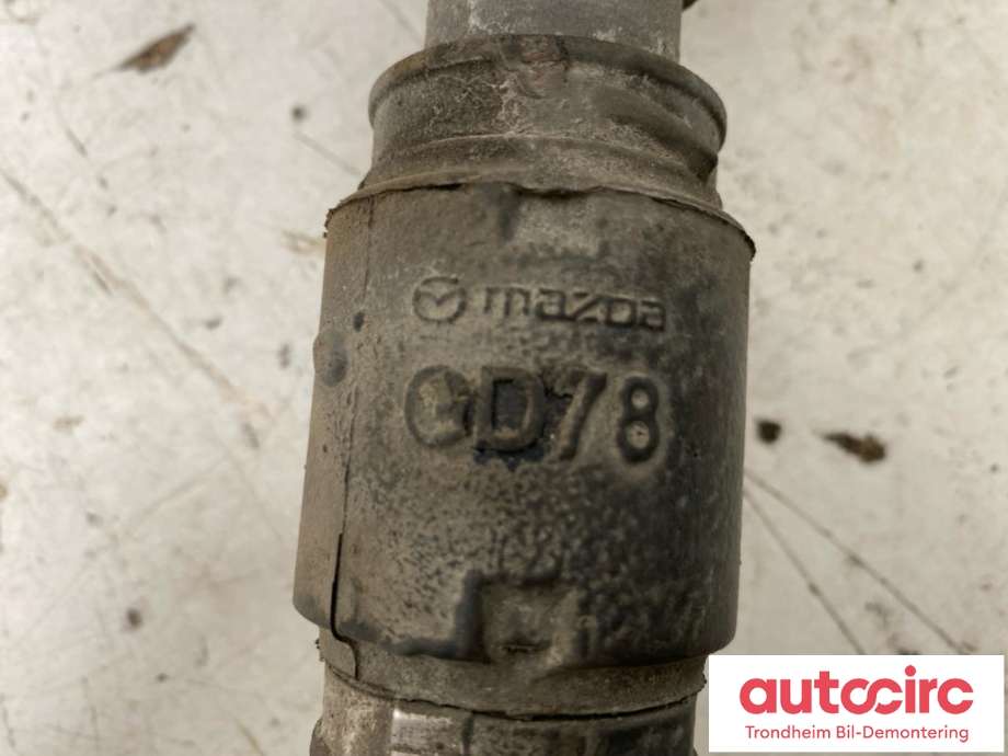 Drivaksel høyre foran, diesel/manuell til Mazda 6 2010-2013 (Type II, Fase 2)  (LES INFO|GD78-25-50XC|GD782550XC|)