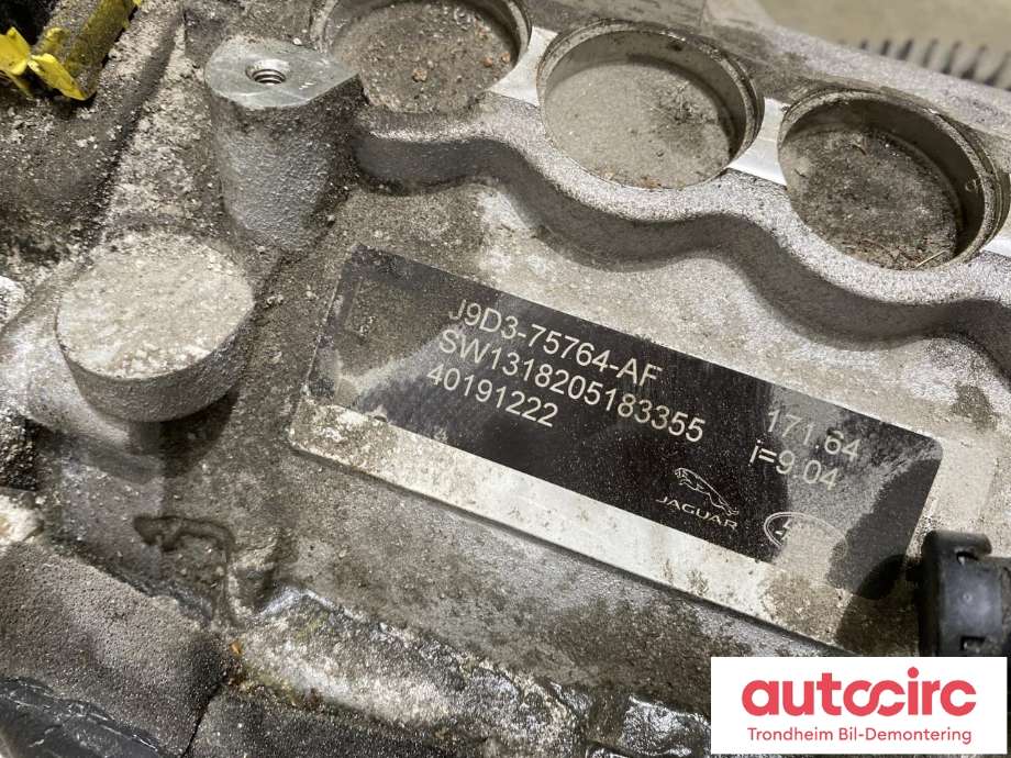 Motor elbil bak til Jaguar I-PACE 2018-->>  (T4K9605|J9D375764AG|T4K20799| J9D375764AN)