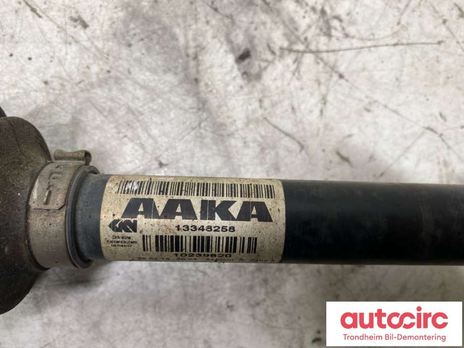 Drivaksel venstre foran, diesel/manuell til Opel Zafira Tourer 2012-2018  (13348258|93169644|)
