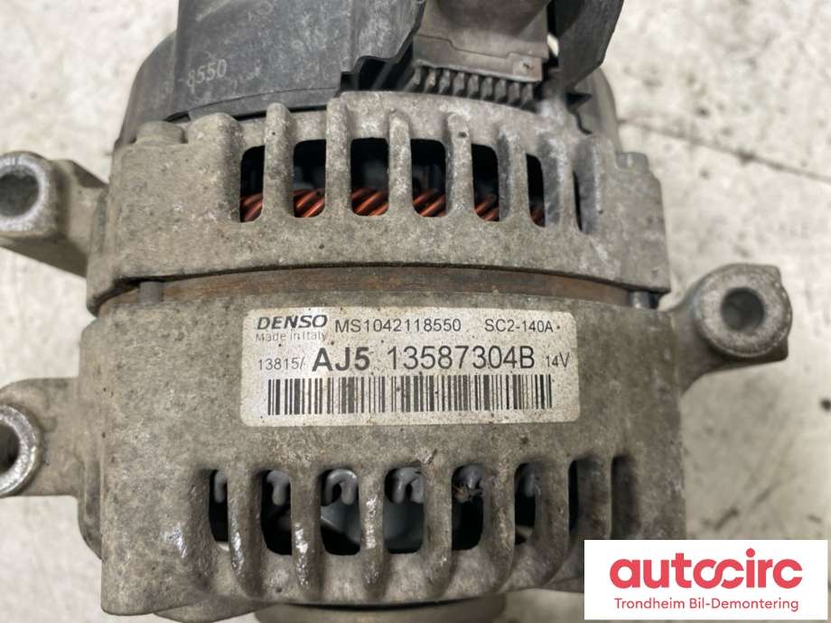 Dynamo diesel til Opel Zafira Tourer 2012-2018  (13520813|95527140|)