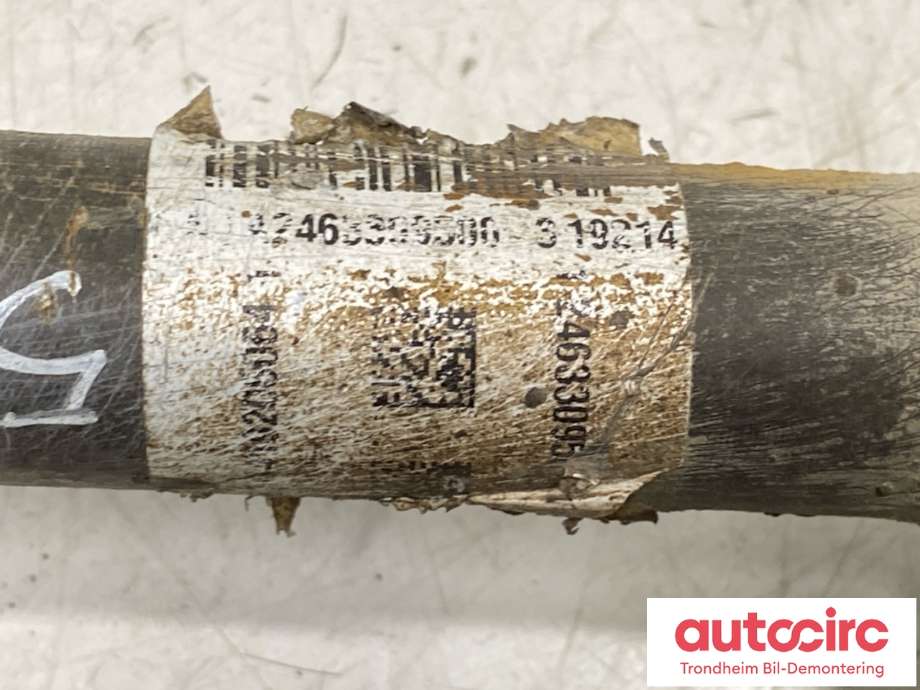 Drivaksel høyre foran, diesel/automat til Mercedes GLA 2014-2020 (X156) (X156) (A2463303200|A2463309500|A2463301701)