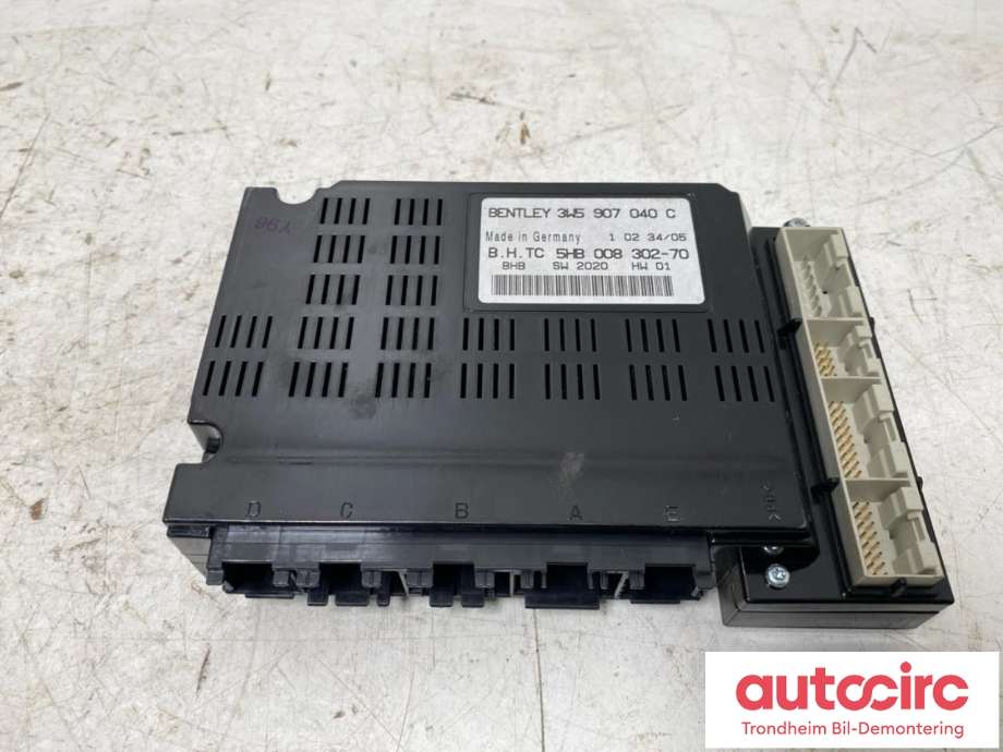 Styreenhet klima/aircondition til Bentley Flying Spur 2005-2013 (...|3W5907040C|3W5907040|3W5907040G)