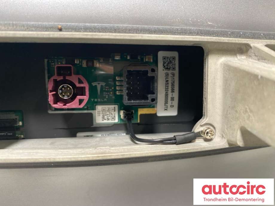 Multimedia display (MCU - Media Controller Unit) til Tesla Model 3 2024-->> (Fase 2)  (...|1756566-00-D|)