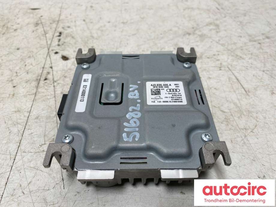 Styreenhet diverse til Audi e-tron GT 2021-->> (HARMAN|4J3035335A|4J3 035 335 A|)