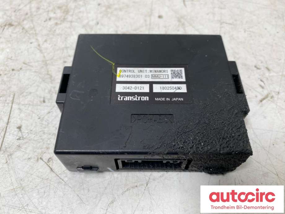 Styreenhet diverse til Isuzu D-Max 2021-->> (Type III) (LES INFO|8974938301|)