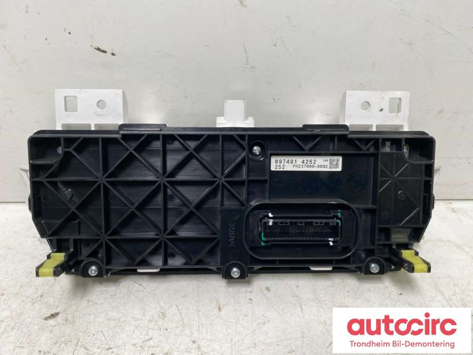 Varmeapparat betjening til Isuzu D-Max 2021-->> (Type III) (..|8974914252|897491-4252|PH237000-8692)