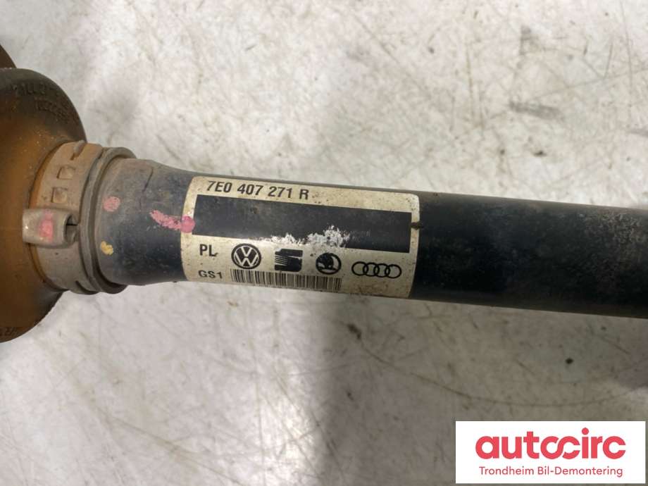 Drivaksel venstre foran, diesel/manuell til VW Transporter / Caravelle 2009-2015 (Fase 2) (T5) (T5) (7E0407271R|7E0407271AC|7E0407451CX| 7E0407451MX)