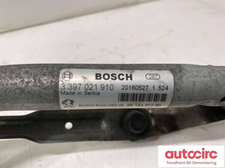 Viskeroverføring til Peugeot 2008 2013-2019 (Type I)  (LES INFO|9815497780|98 154 977 80|3397021910)