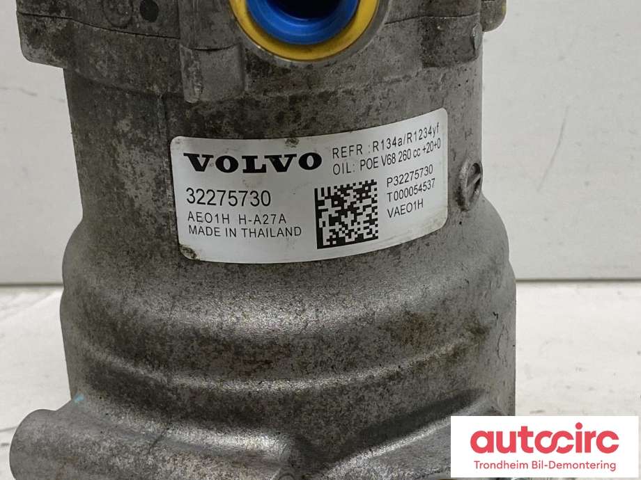 Aircondition kompressor elbil til Volvo XC40 2018-2024  (36011847|32275730|)