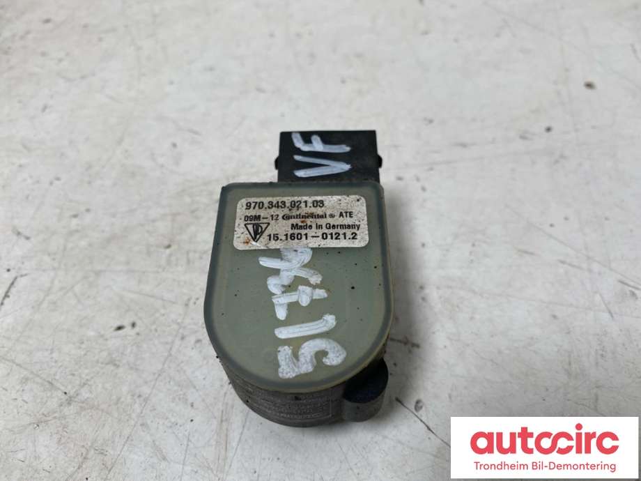 Sensor nivå, venstre foran til Porsche Panamera 2009-2017 (Type I) (970) (970) (LES INFO CONTINENTAL|97034302103|970 343 021 03|15.1601-0121.2)