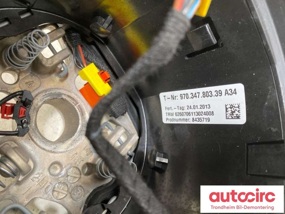 Ratt til Porsche Panamera 2009-2017 (Type I) (970) (970) (TRW|97034780339|97034780339A34|97034780375A34)