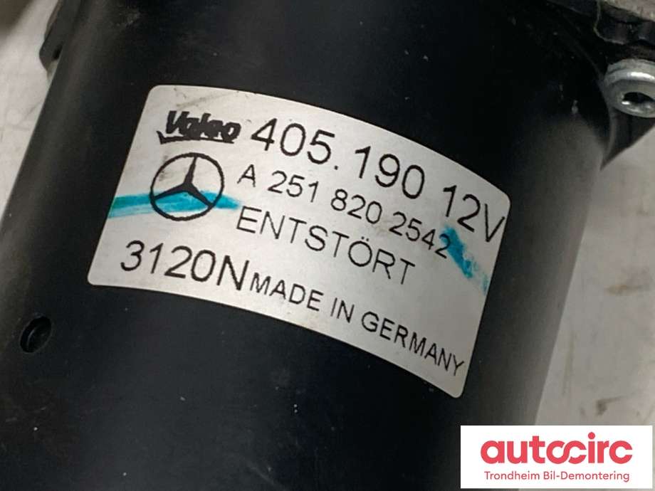 Viskermotor frontrute til Mercedes R-Klasse 2006-2013 (W251) (W251) (A2518202542|)