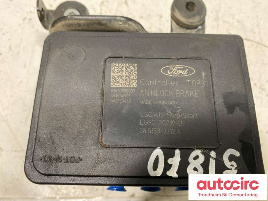 ABS sentral til Ford Mondeo 2014-2019 (Type V, Fase 1)  (ATE|2183036|EG9C2C405NH| 2106517|EG9C2C219BH)