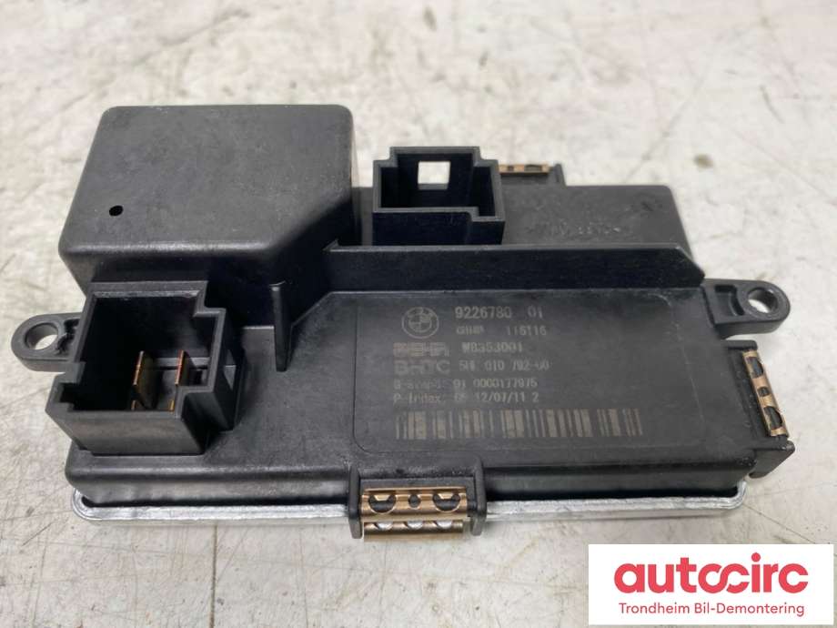 Varmeapparat motstand til BMW 5-Serie 2010-2017 (F10/F11) (F10/F11) (BEHR|9226780|64119355981|9355981)