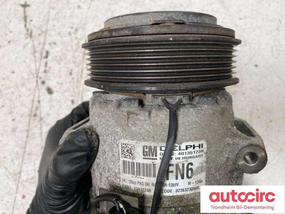 Aircondition kompressor til Opel Astra J 2010-2015  (DELPHI|13414017|95518882|39164665| 95526829)