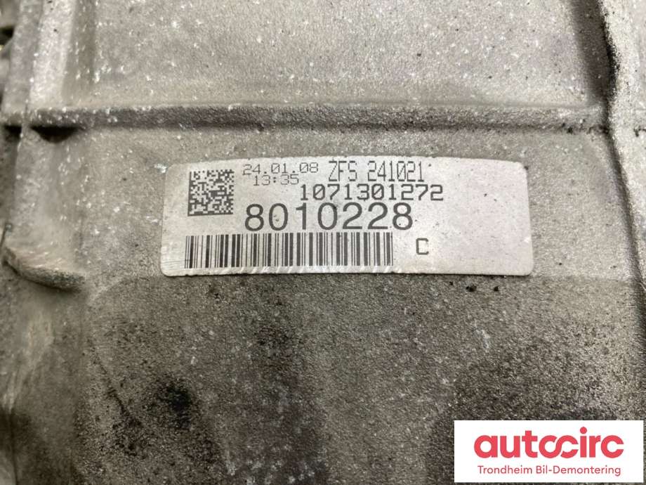 Girkasse 4WD hovedkasse til BMW X3 2007-2010 (Fase 2) (E83) (E83) (ZF|24 00 7 570 231|6HP19Z)