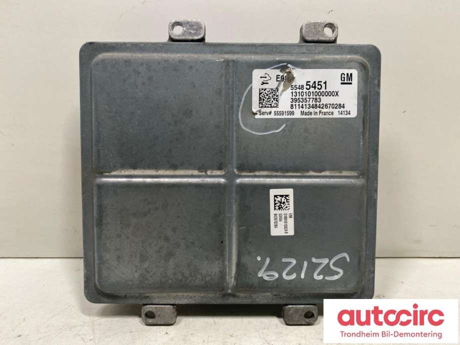 Styreenhet motor til Opel Zafira Tourer, 2012-2018  (GM|55591599)