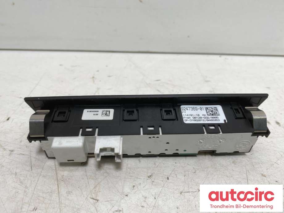 Bryter cruise control til BMW 7-Serie 2009-2015 (F01/F02/F03/F04) (F01/F02/F03/F04) (PREH|9247369|61319279306|)
