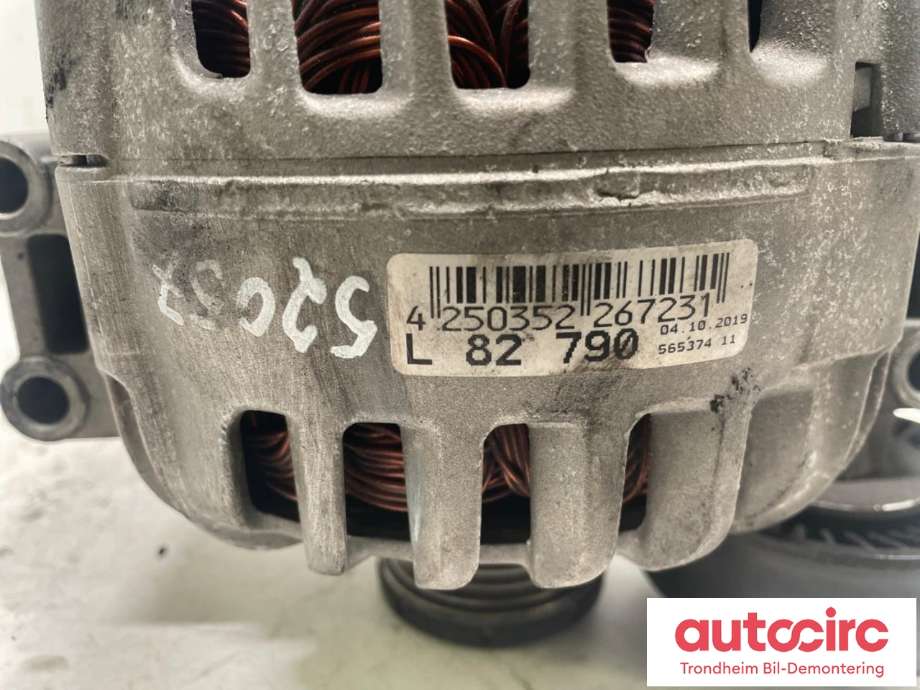 Dynamo til BMW 5-Serie 2003-2010 (E60/E61) (E60/E61) (REMANUFACTURED|12317521178|12 31 7 521 178|L82790)