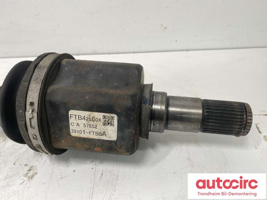 Drivaksel venstre foran, diesel/manuell til Mazda CX-5 2012-2017 (Type I) (FTB4-25-60X|FTB42560X|)
