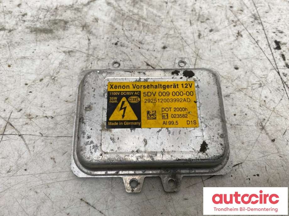 Styreenhet xenon/ballast til BMW 5-Serie 2003-2010 (E60/E61) (E60/E61) (HELLA|6937223|63126937223|5DV 009 000-00)
