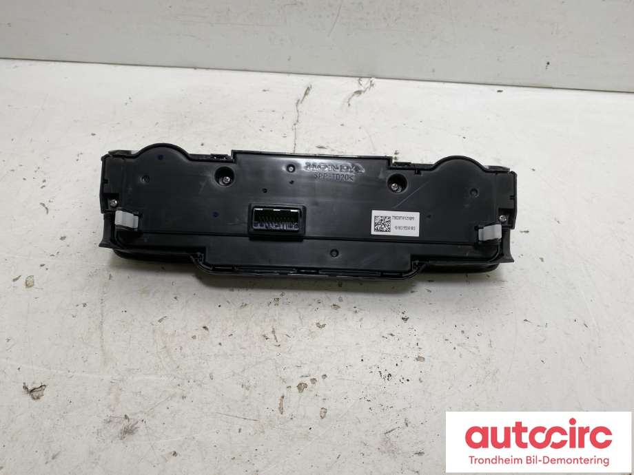 Varmeapparat betjening til Honda CR-V 2018-->> (Type V) (79620-TNY-G51ZB|79620TNYG510M1|)