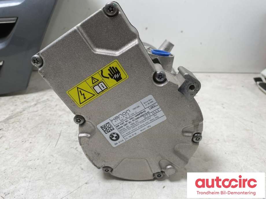 Aircondition kompressor elbil til BMW iX 2021-->> (I20) (I20) (HANON|64525A69FB9|64525A84970| 64525B31E59|PLCA60-0G5I1Q-02)