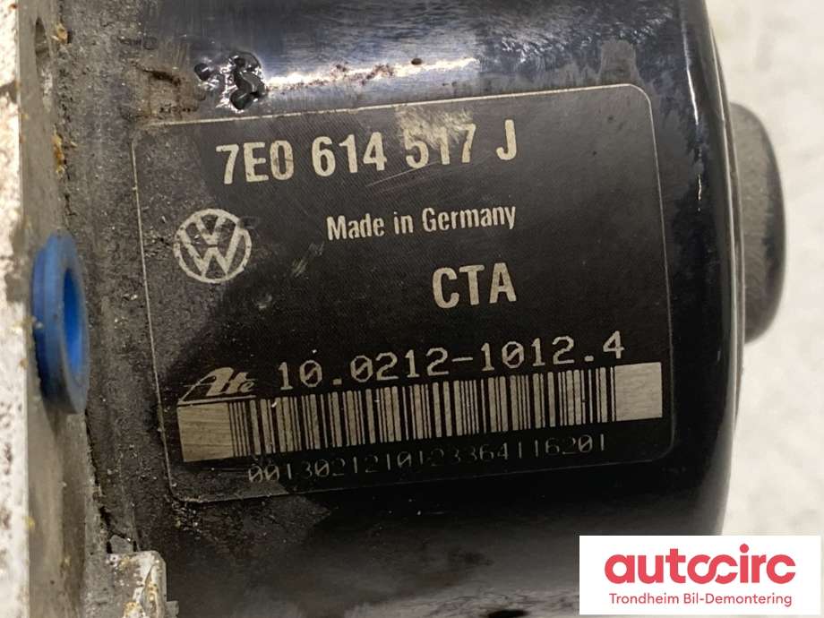 ABS sentral til VW Transporter / Caravelle 2009-2015 (Fase 2) (T5) (T5) (ATE|7E0614517J|7E0907379L|)