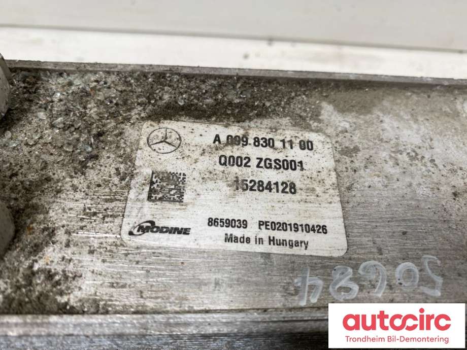 Aircondition diverse til Mercedes EQV 2020-->> (W447) (W447) (KONDENSATOR|A0998301100|A0998301400|A 099 830 14 00| A 099 830 11 00)