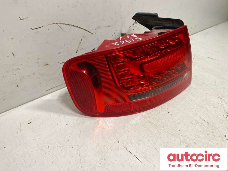 Baklykt venstre ytre til Audi A4 2007-2014 (Type IV) (B8) (B8) (8K5945095K|)