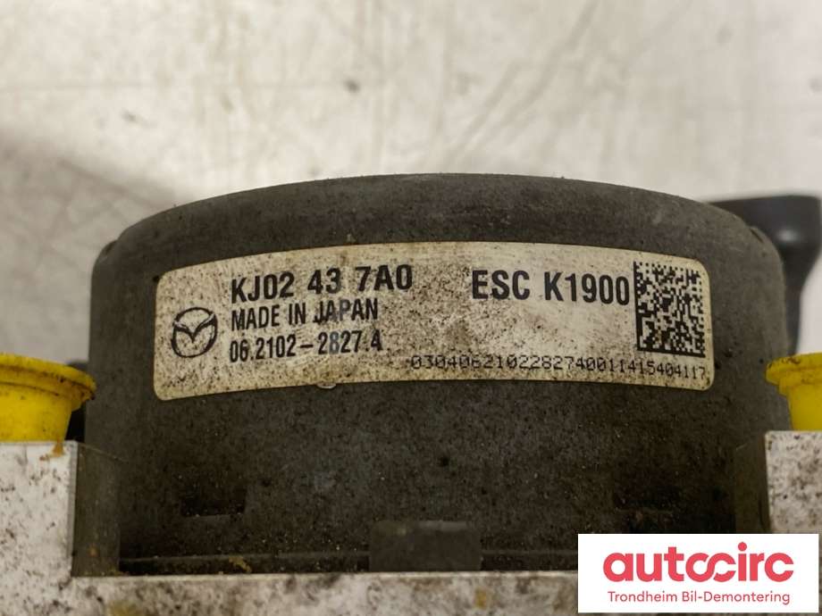 ABS sentral til Mazda CX-5 2012-2017 (Type I)  (KJY2-43-7A0|)
