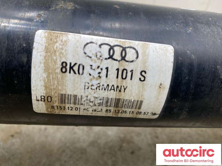 Mellomaksel til Audi A4, Allroad 2009-2016 (Type I) (B8) (B8) (...|8K0521101S|8K0 521 101 S|)