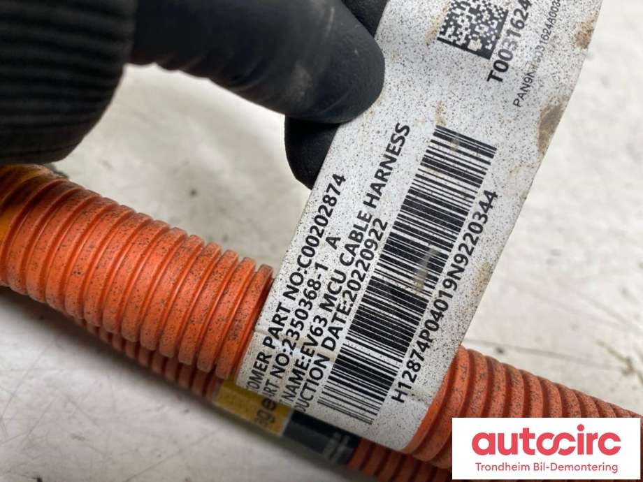 Kabel høy volt (HV) elbil til Maxus e-Deliver 9 2020-->>  (..|C00202874|)