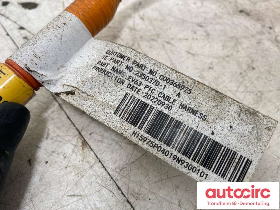 Kabel høy volt (HV) elbil til Maxus e-Deliver 9 2020-->>  (..|C00365975|)