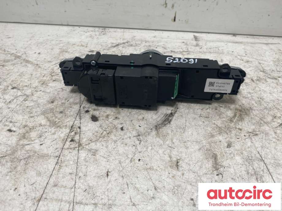 Bilstereo navigasjon betjeningspanel til Volvo XC90 2015-2025 (Type II)  (..|31346789|)