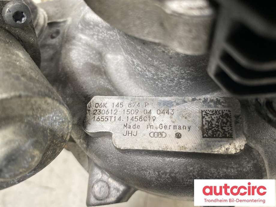Turbo til VW Golf VII 2017-2020 (Fase 2) (..|06K145874P|06K145874G|06K145874GX)